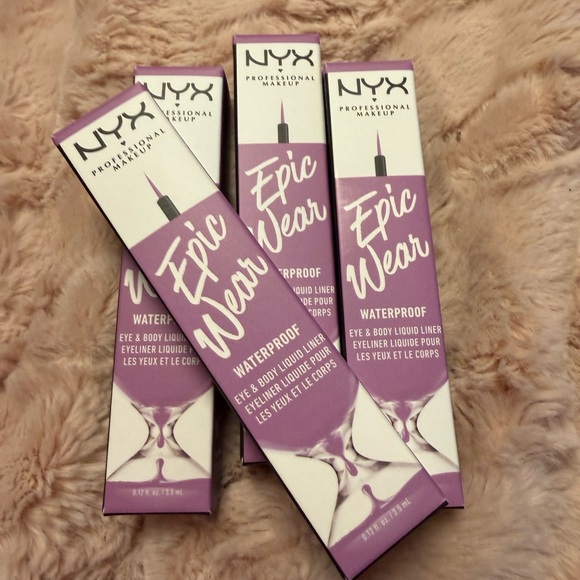 NYX Other - NYX Epic Wear Waterproof Eye & Body Liquid Liner - Lilac NIB